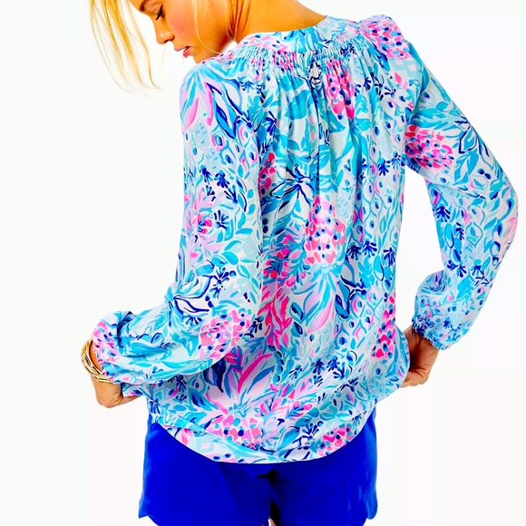 NWT Lilly Pulitzer Elsa top - Picture 4 of 15